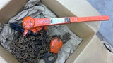 Columbus Mckinnson 2034 Puller Chain Hoist With Chain 3 Ton Max