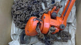 Columbus Mckinnson 2034 Puller Chain Hoist With Chain 3 Ton Max