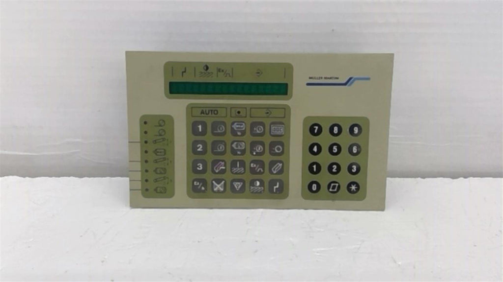 Muller Martini BC2 051494110002 Control Panel