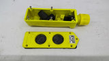 Daniel Woodhead 4052 Safeway EZ Grip Pendant 2- Pushbutton Station Yellow Nylon