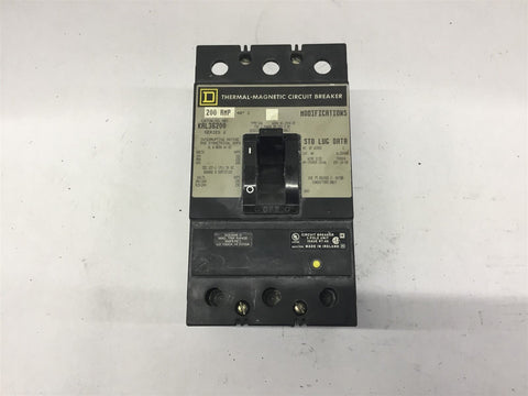 Square D KAL36200 Breaker 200 Amp