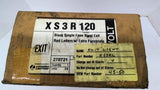 Lithonia Lighting XS3R 120 black Single Face