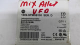 Allen-Bradley 1492-SPM3B100 Ser D Circuit Breaker