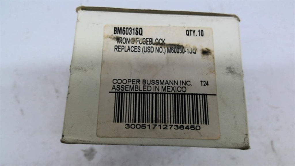 Buss BM6031SQ Iron Fuse Block Qty 10