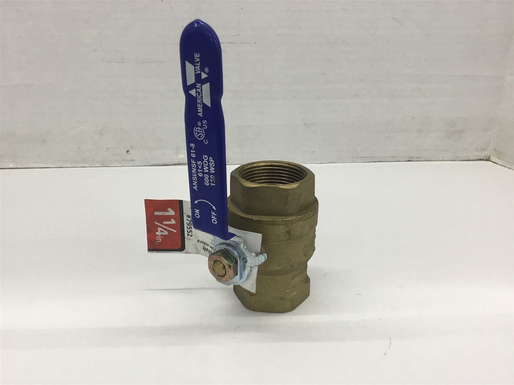 American Ball Valve 1-1/4"