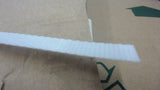 Oval Strapping  6,600 Ft ---Ivory Poly Strap, 0.029" Thick X 7/16" Wide