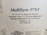 Multisync P701 70" Monitor