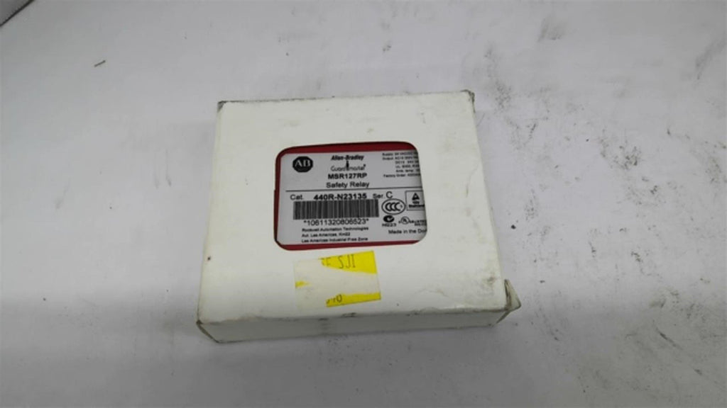 Allen Bradley 440R-N22135 Safety Relay Ser C Guard Master MSR127RP