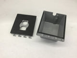 TayMac Type 3R Two Gang Vertical Mount Safety Outlet Box 90510