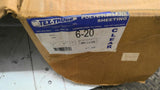 Textrude Polyethylene 6-20 20X100 Ft. 6 Mil.