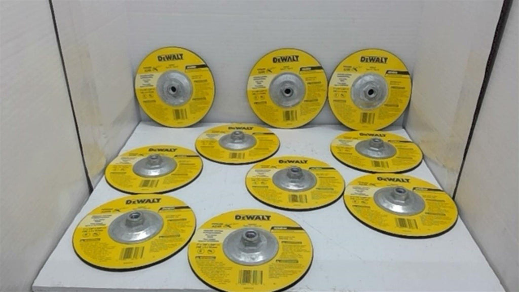 Dewalt DW8437 Pipeline Cutting And Grinding Wheel 7"X1/8' X 5/8"-11 Lot of 10