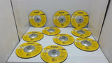 Dewalt DW8437 Pipeline Cutting And Grinding Wheel 7"X1/8' X 5/8"-11 Lot of 10