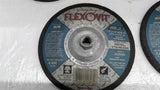 Flexovit A5302H Grinding Wheel 7"X1/4" x 5/8-11 Lot of 8