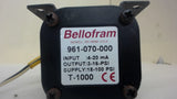 Bellofram 961-070-000 Pneumatic Transducer, In: 4-20 Ma, Out: 3-16 Psi, T-1000