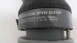 Hubbell HBL460CS2W Water Tight Pin An Sleeve Connector