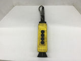 Telemecanique XAC-A04H7 Pendant Station 120V