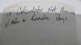 Carol 6/4 SOOW 600V 48' Calculated Not Measured W/Male & Female lugs