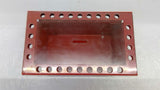 EMED Group Lock Box Red Metal