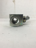 Anchor Flange AE2N1/2-11DB 2-Way Block Body Flange Head Ball Valve 7250PSI