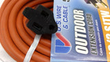 U.S. Wire & Cable 16/3 SJTW Outdoor Extension Cord