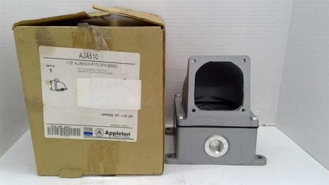 Appleton AJA510 Powertite Mounting Boxes 1 1/2" Aluminum 60,100A