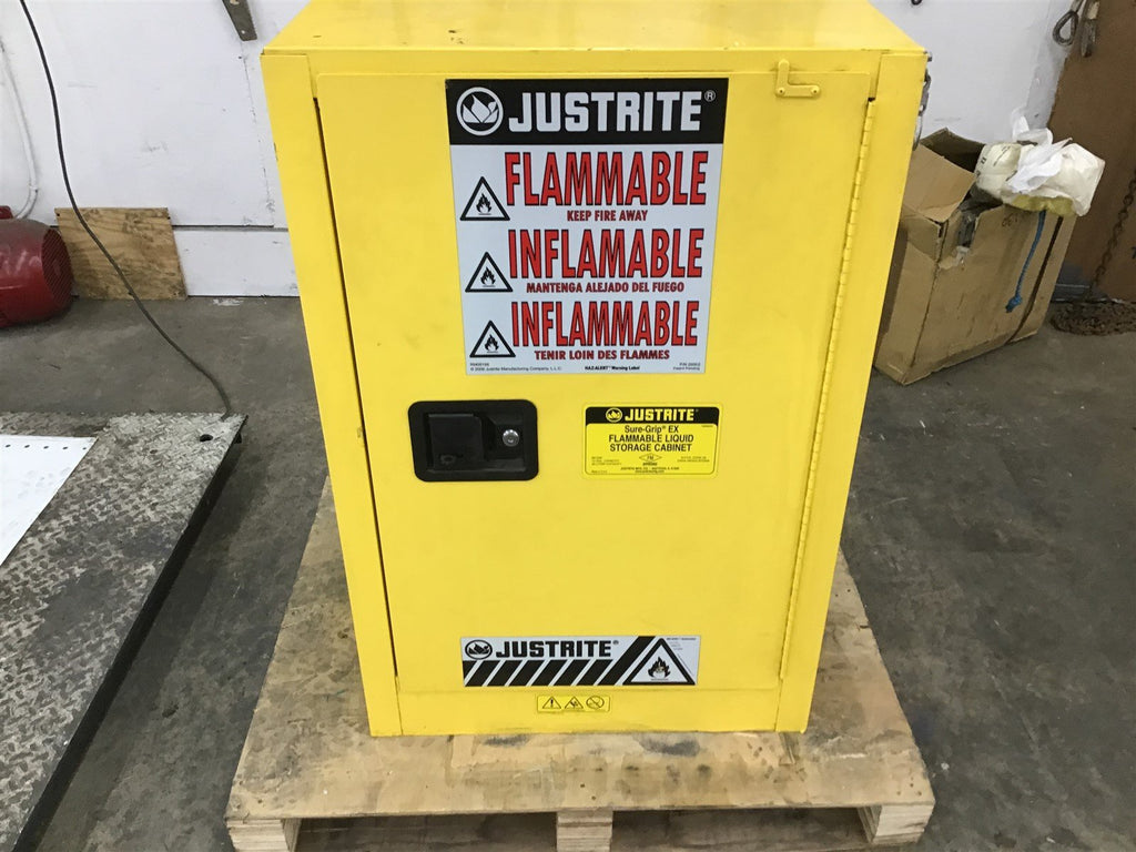 Justrite Flammable Liquid Storage Cabinet 3'T x 23" W x 16" L