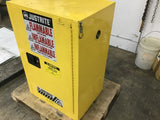 Justrite Flammable Liquid Storage Cabinet 3'T x 23" W x 16" L