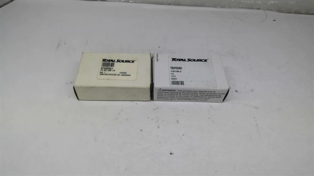 Total Source SY6329G1 175 Red Connector 1/0 123400 Lot Of 2