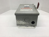 Challenger HD361NFC Disconnect Switch 30Amp 600 Volts Type 1 Indoor