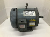 Baldor M3703 3 HP AC Motor 208-230/460V 213FR 1800 Rpm 4P 60HZ TEFC 3PH A