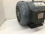 Baldor M3703 3 HP AC Motor 208-230/460V 213FR 1800 Rpm 4P 60HZ TEFC 3PH A