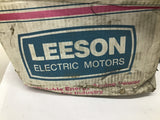 LEESON 100955.00 1/3 HP AC Motor 115-208/230V 1800 Rpm 4P Single Phase 48 FR