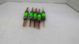 Cooper Bussman Fusetron FRS-R-100 Class RK5 Fuses Lot Of 5