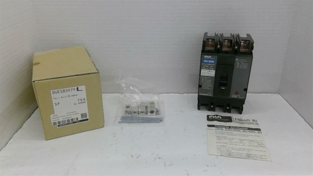 Fuji BUESB3070 Circuit Breaker 3P 70A 600V
