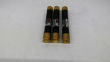 Fusetron FRS-R-1 Dual-Element Time-Delay Fuse Current-Limiting Lot Of 3
