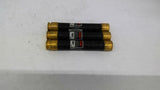 Fusetron FRS-R-1 Dual-Element Time-Delay Fuse Current-Limiting Lot Of 3