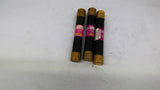 Fusetron FRS-R-8/10 600 Volt Dual-Element Time Delay Lot Of 3