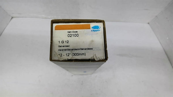 Clipper Belt Fasteners 1 G 12 021000 Galvanized 12 - 12
