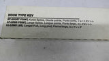 Clipper 3 G 02182 Belt Fasteners Galvanized 10 12" (300 MM) Box of 10