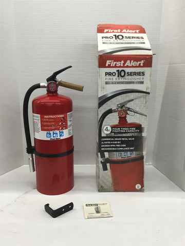 First Alert FE4A60BC Pro 10 Series Fire Extinguisher UL Rated 4-A:60-B:C