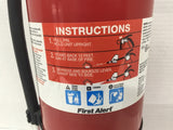 First Alert FE4A60BC Pro 10 Series Fire Extinguisher UL Rated 4-A:60-B:C
