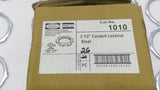 Hubbell 1010 Conduit Locknut 2 1/2" Lot of 26