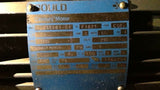Gould 6-34.8461-010 1 HP 230V 1800 Rpm 4P 182T Single Phase 60HZ TEFC