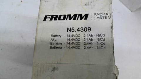 Fromm N5.4309 Replacement Battery 14.4 Volt 2.4Ah 34.6Wh PBS 3000 4932 3991 31
