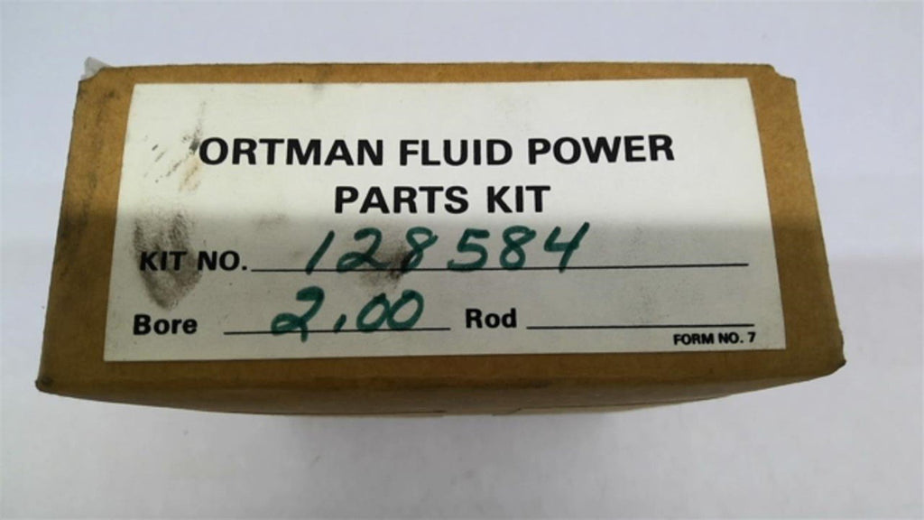 Ortman 128584 Seal For Hydraulic Cylinders Lot Of 3