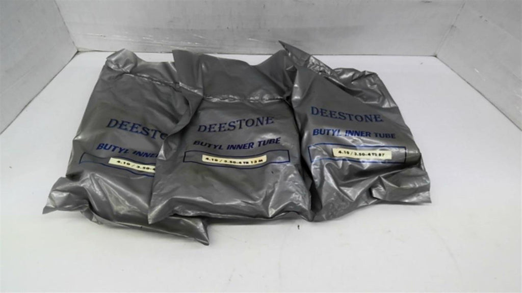 Deestone Butyl Inner Tube 4.10 / 3.50-4TR 87 Lot Of 3
