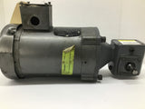 Baldor KM3454 1/4HP AC Gear Motor 230/460V 1800 Rpm 4P 5:1 Ratio