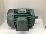 Teco 3A182C4001 3HP AC Motor 230/460V 1800 Rpm 4P 182T 60HZ TEFC 3PH