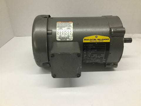 Baldor VM3542 3/4HP AC Motor 208-230/460V 1800 Rpm 4P 56C 3PH 60HZ TEFC