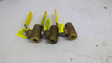 Apollo 70-101-01 600 CWP 1/4 USA Lot Of 3